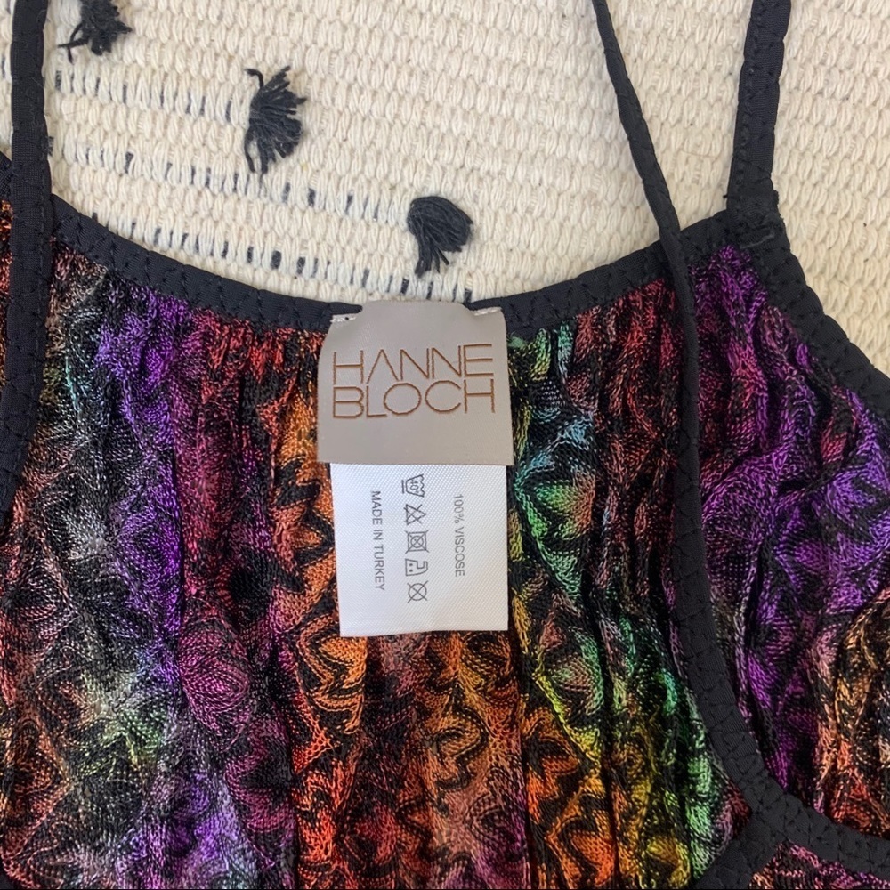 HANNE BLOCH Multicolor Viscose Cover Up / Tank - Picture 2 of 6